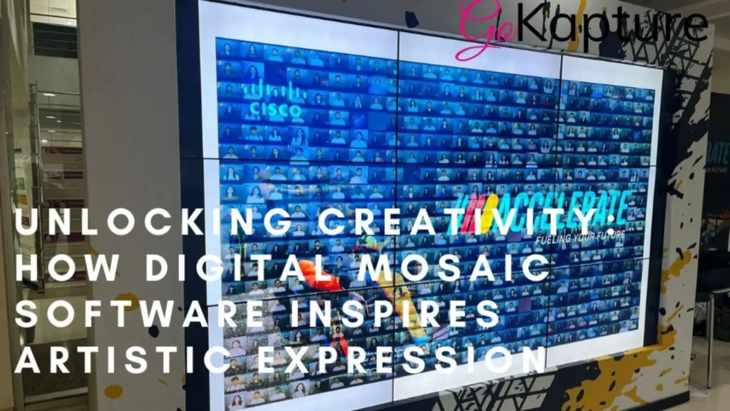 Digital Mosaic Software by GoKapture