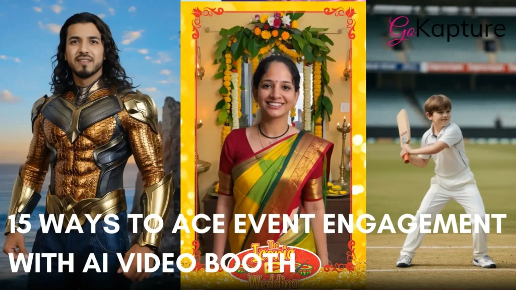 ai video booth for events- GoKapture