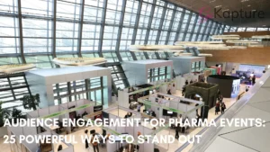 audience engagement for pharma events- GoKapture