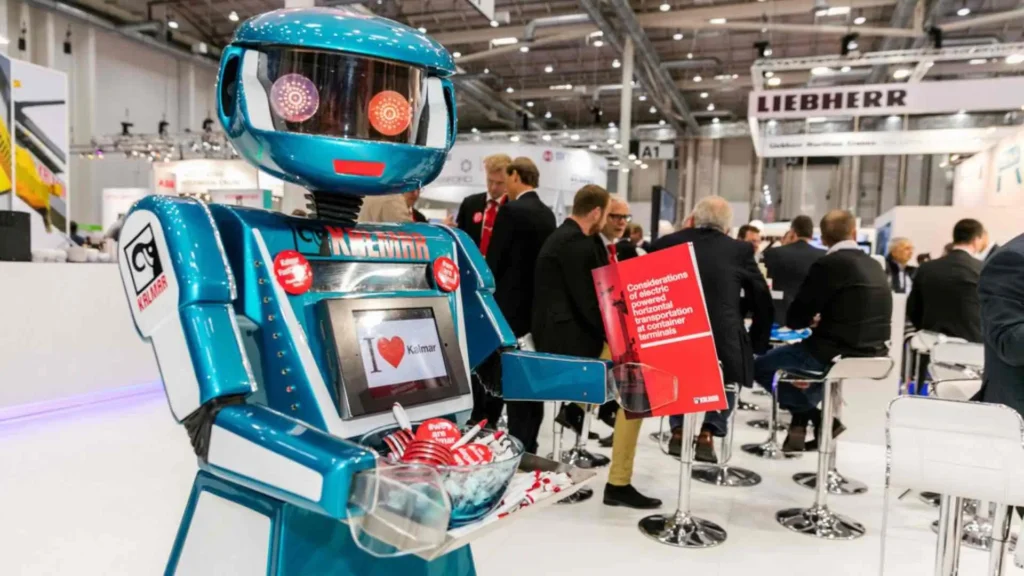 interactive robot for event engagement