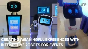 interactive robots for events- GoKapture