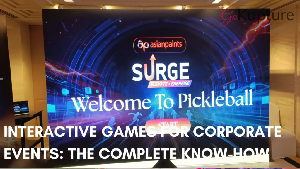 Interactive Games for Corporate Events