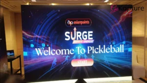 interactive pickleball game by GoKapture