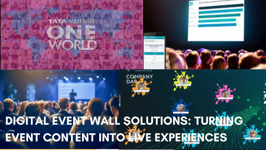 digital wall for events- GoKapture