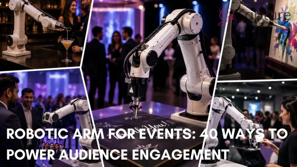 Robotic arms for events- gokapture
