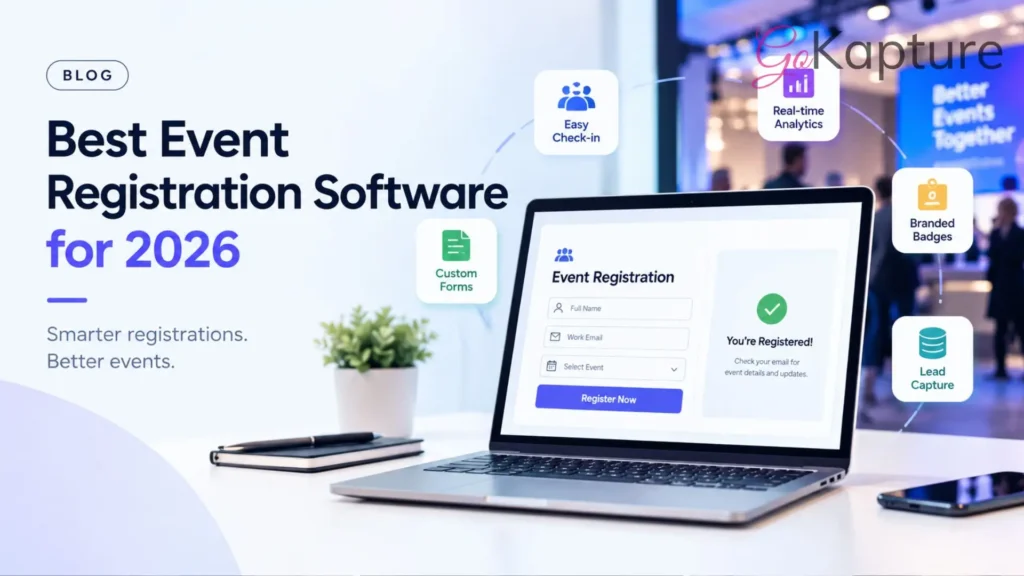 event registration software- GoKapture