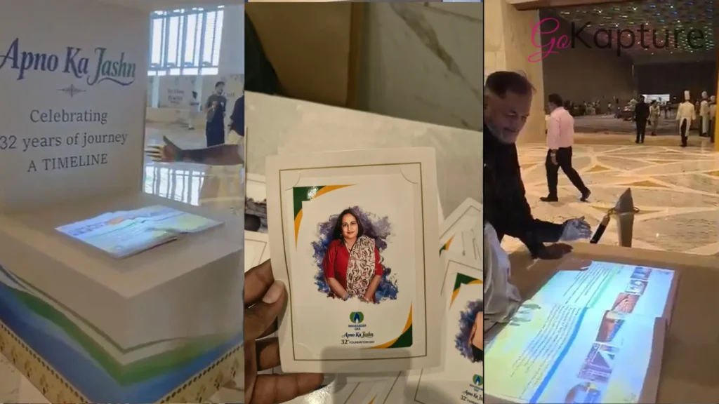 digital flipbook for event by GoKapture