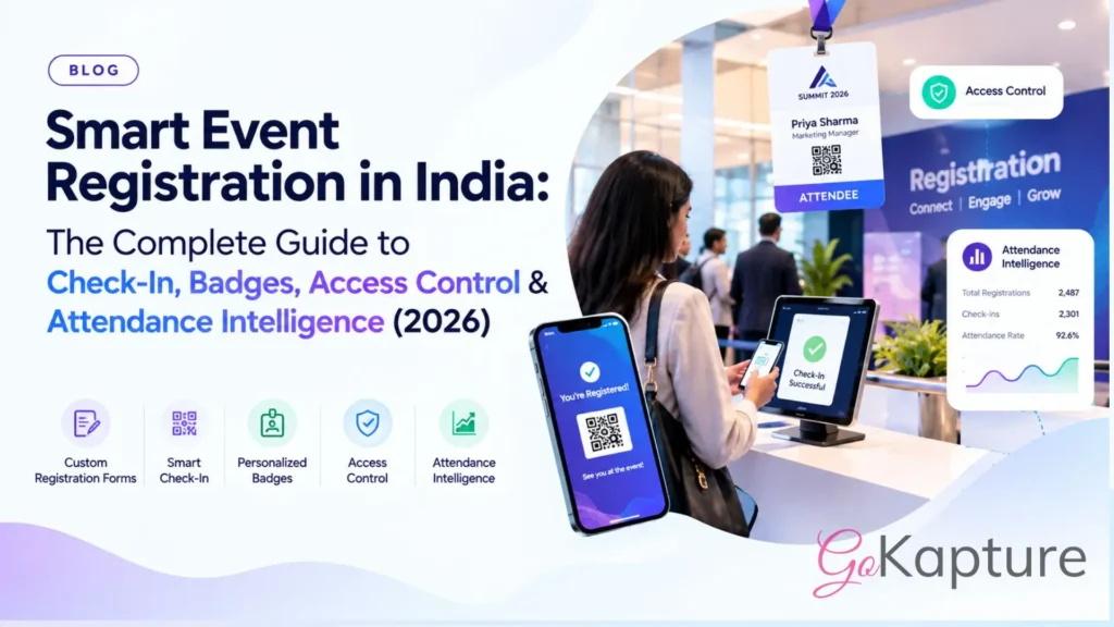 smart event registration in india
