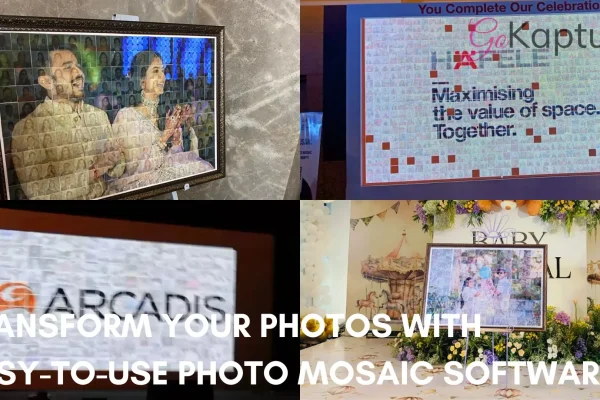 Photo Mosaic Wall by GoKapture